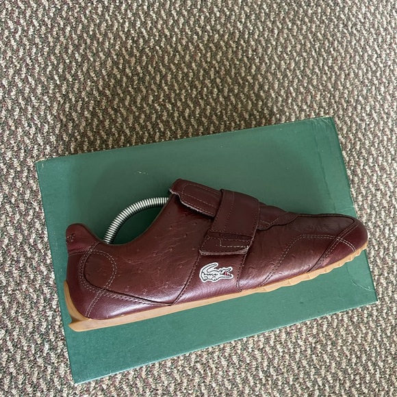 Lacoste Other - Vintage 2009 Lacoste Swerve O Low-Profile Sneaker Ostrich